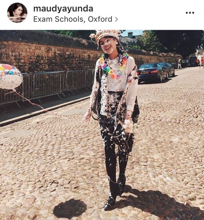 Maudy Ayunda Lulus Kuliah dari Oxford Unversity. Kalau Kamu Kapan, Sob?